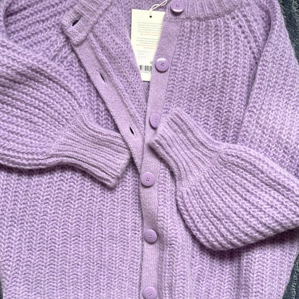 NWT Sézane Emile cardigan size S - Picture 5 of 5